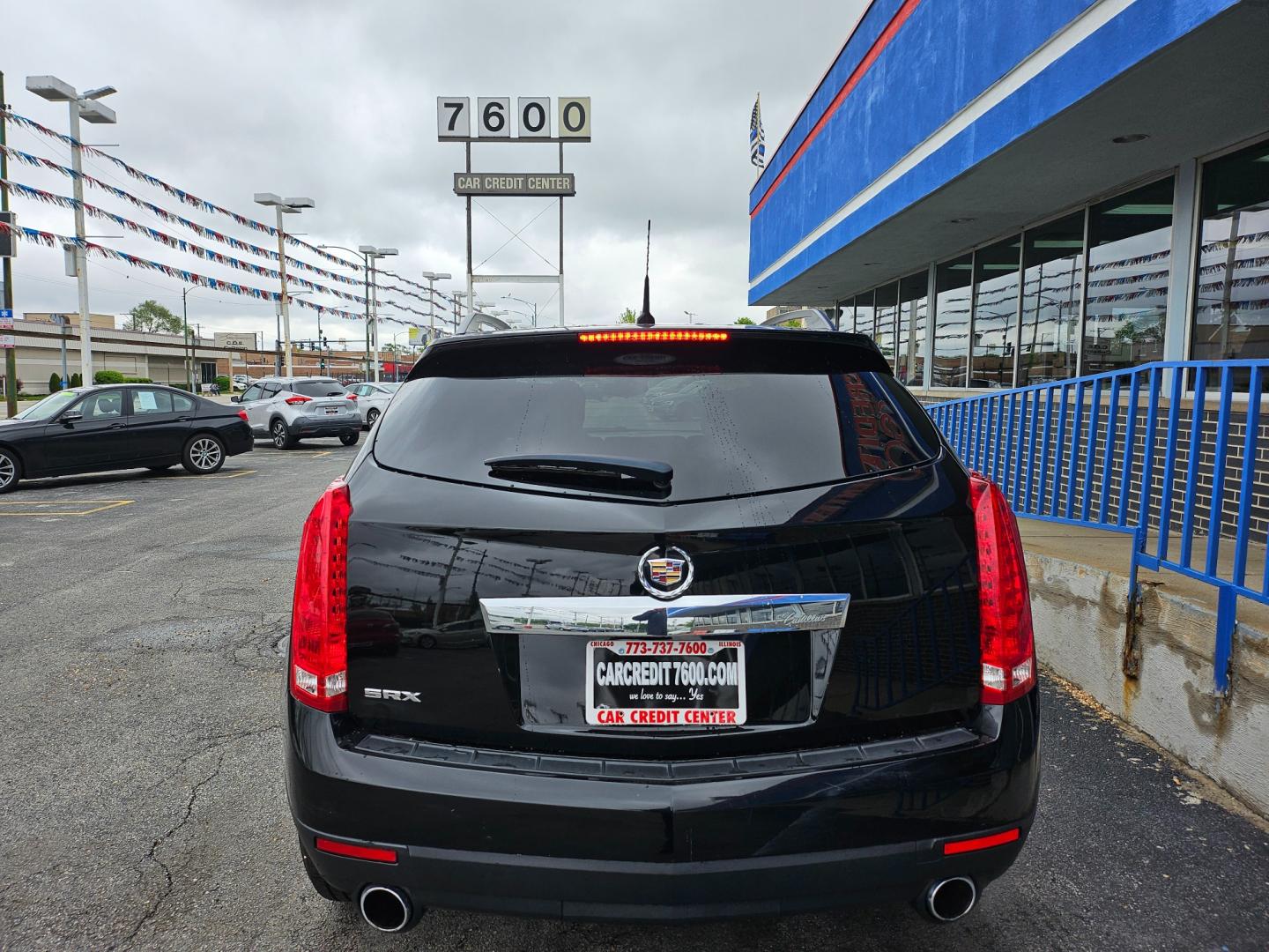 2010 BLACK Cadillac SRX Base (3GYFNGEY6AS) with an 3.0L V6 DOHC 24V engine, 6-Speed Automatic transmission, located at 7600 S Western Ave., Chicago, IL, 60620, (773) 918-3980, 0.000000, 0.000000 - Photo#3